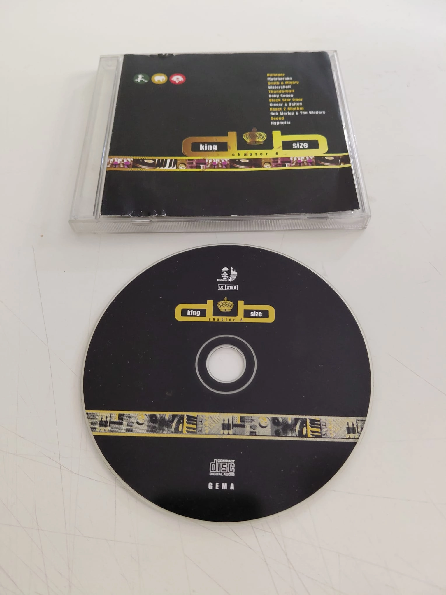 King Size Dub Chapter 6 (Dillinger ,Hypnotix..) – 2000 Almanya Basım - CD Albüm-2.el