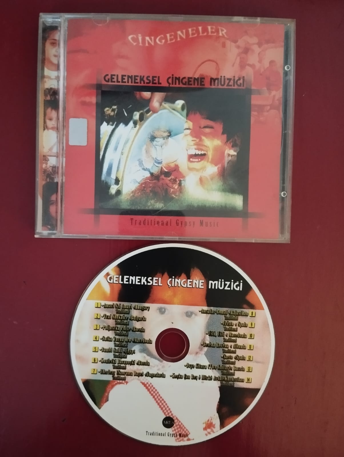 Geleneksel Çingene Müziği -  Türkiye  Basım CD  Albüm - 2.El