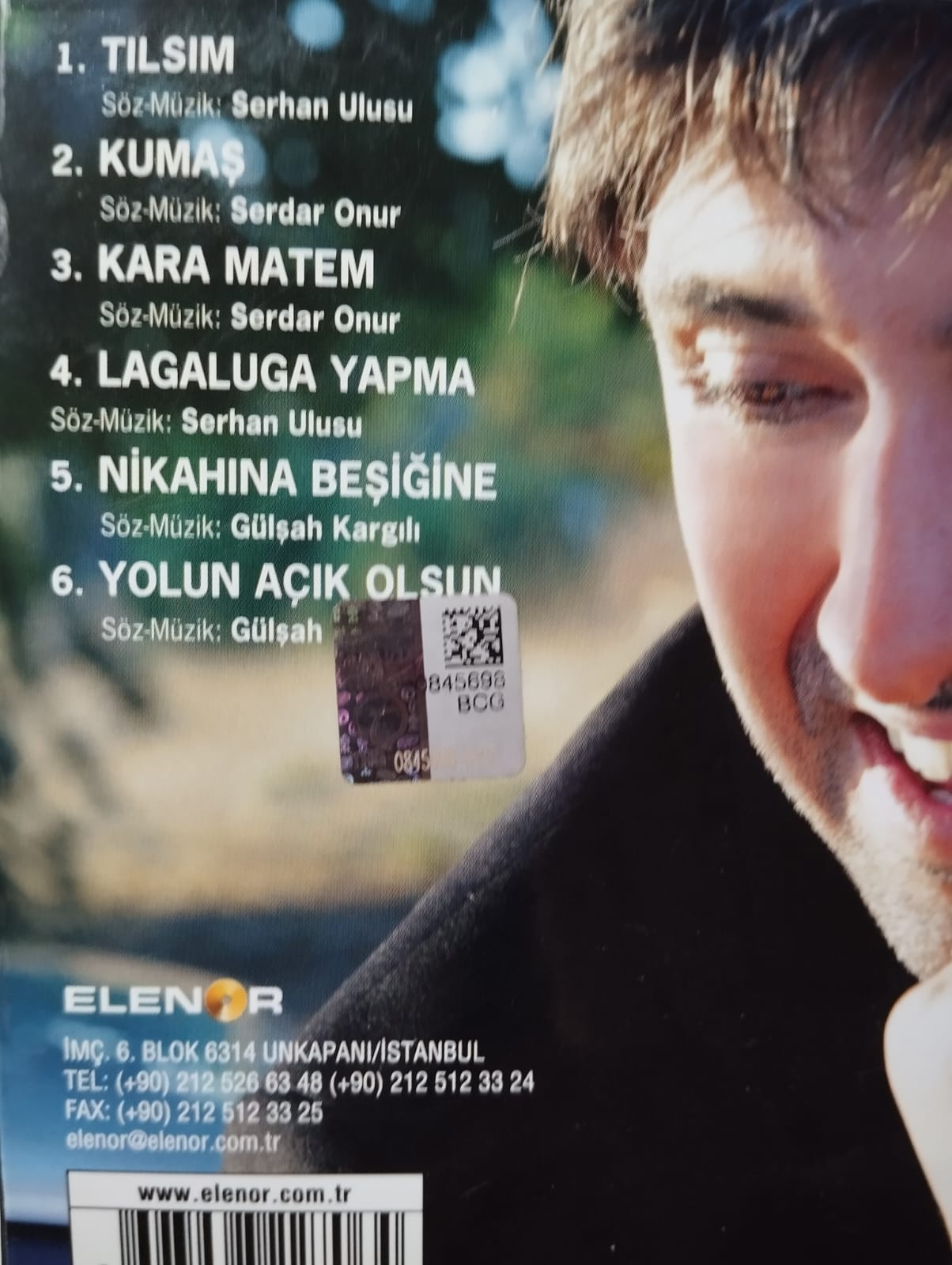 Serhan Ulusu / Tılsım - Türkiye Basım 2. El CD Albüm