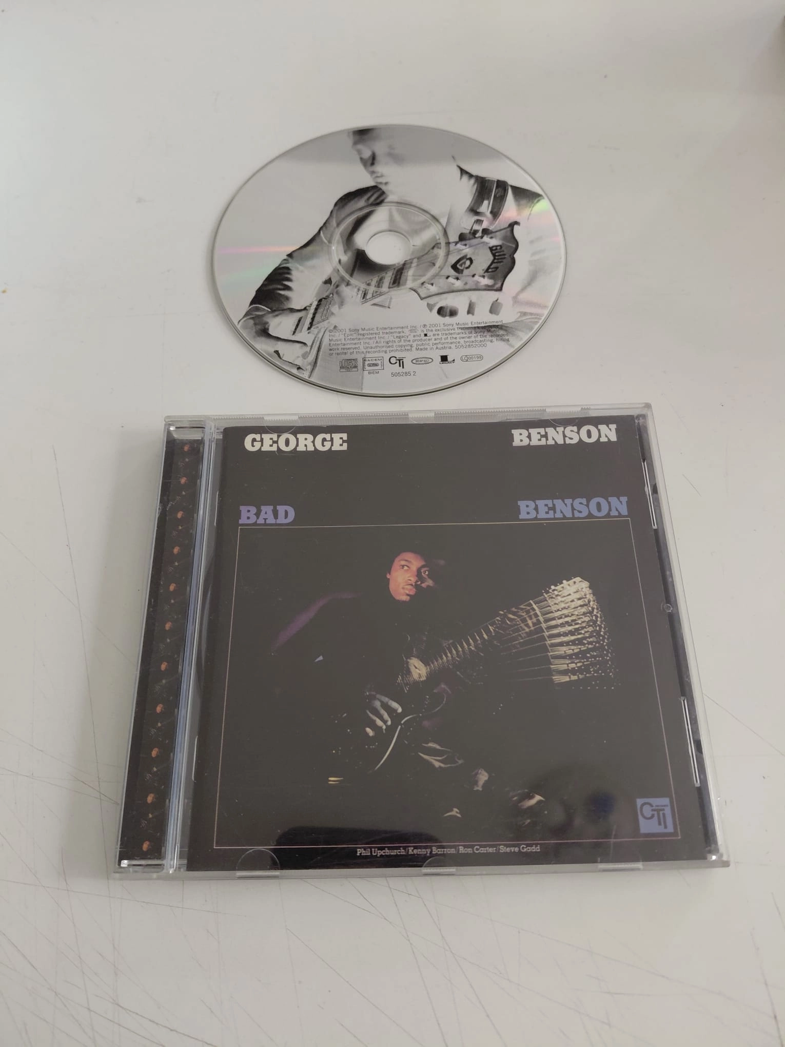 George Benson – Bad Benson - 2001 Avrupa Basım CD Albüm-2.el