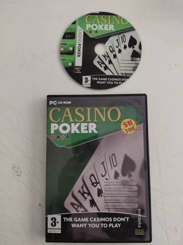Casino Poker - PC CD-ROM ( Oyun ) - 2.el