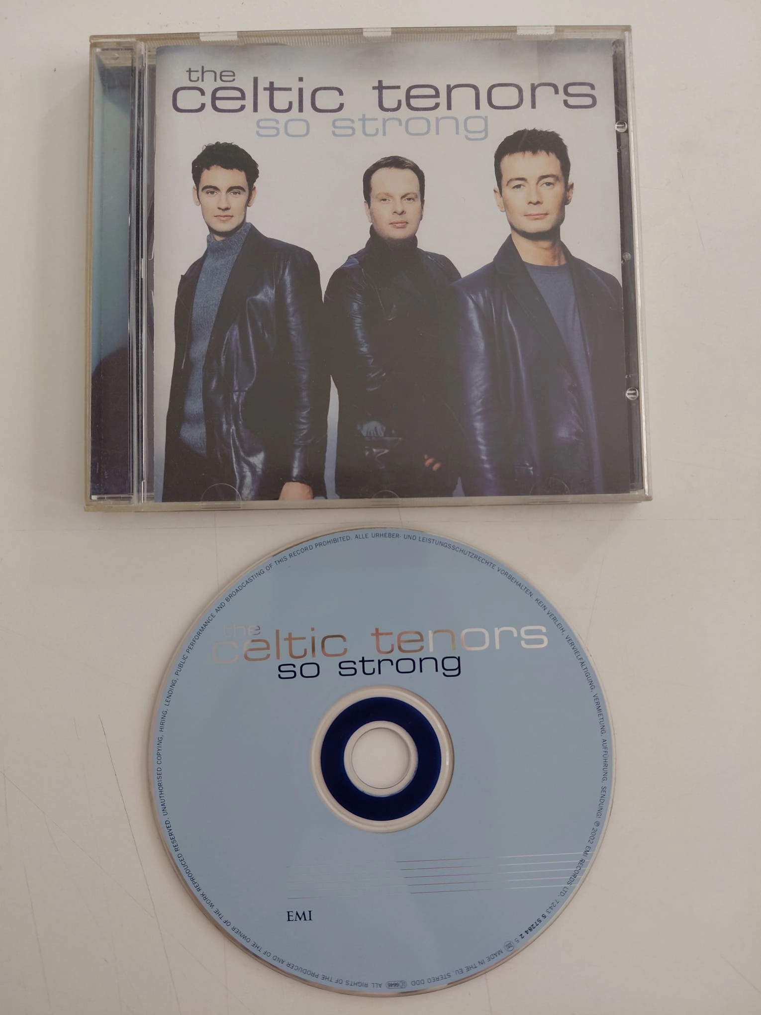 The Celtic Tenors  – So Strong –2002  Avrupa Basım - CD Albüm-2.el
