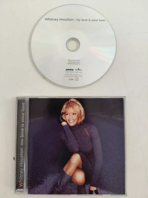 Whitney Houston – My Love Is Your Love - 1998  Avrupa  Basım - CD Albüm-2.el