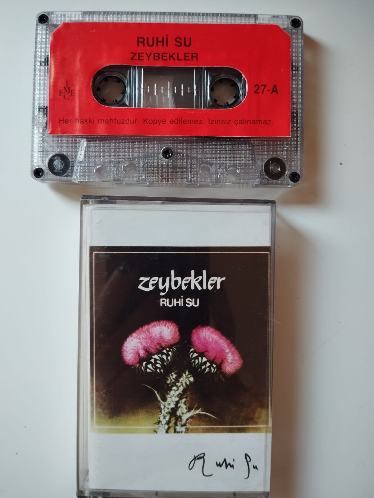 Ruhi Su – Zeybekler -  Türkiye Basım 2. El Kaset / Kağıt Baskı