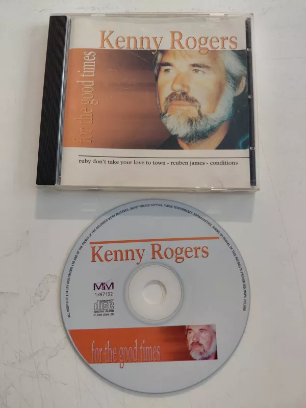 Kenny Rogers  – For The Good Times  – 2005  Avrupa Basım -  CD Albüm-2.el