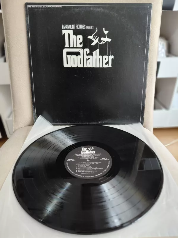 Nino Rota – The Godfather  (Soundtrack) - 1972 USA Basım Albüm LP Plak-2.el