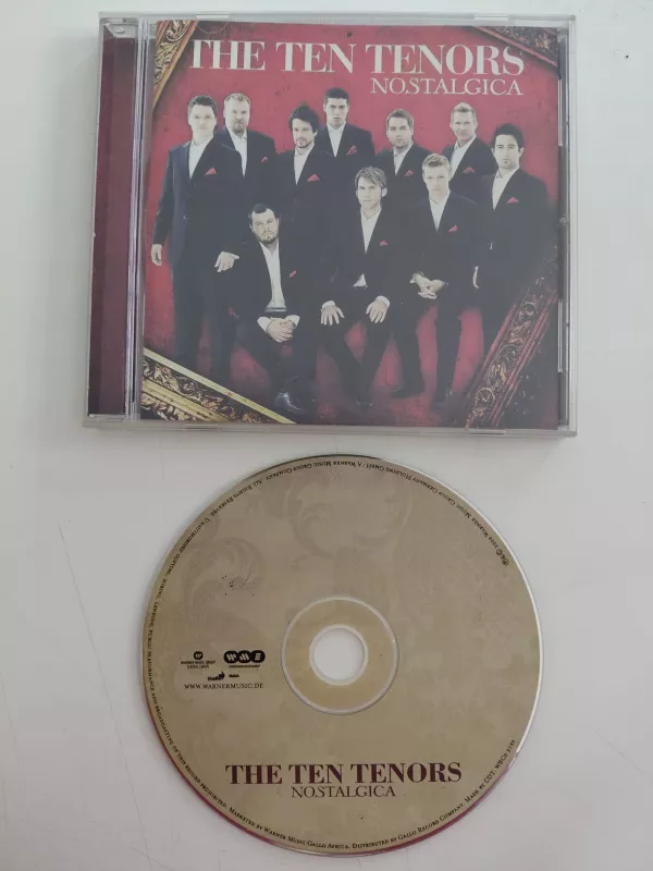 The Ten Tenors  – Nostalgica – 2008  Güney Afrika Basım - CD Albüm-2.el