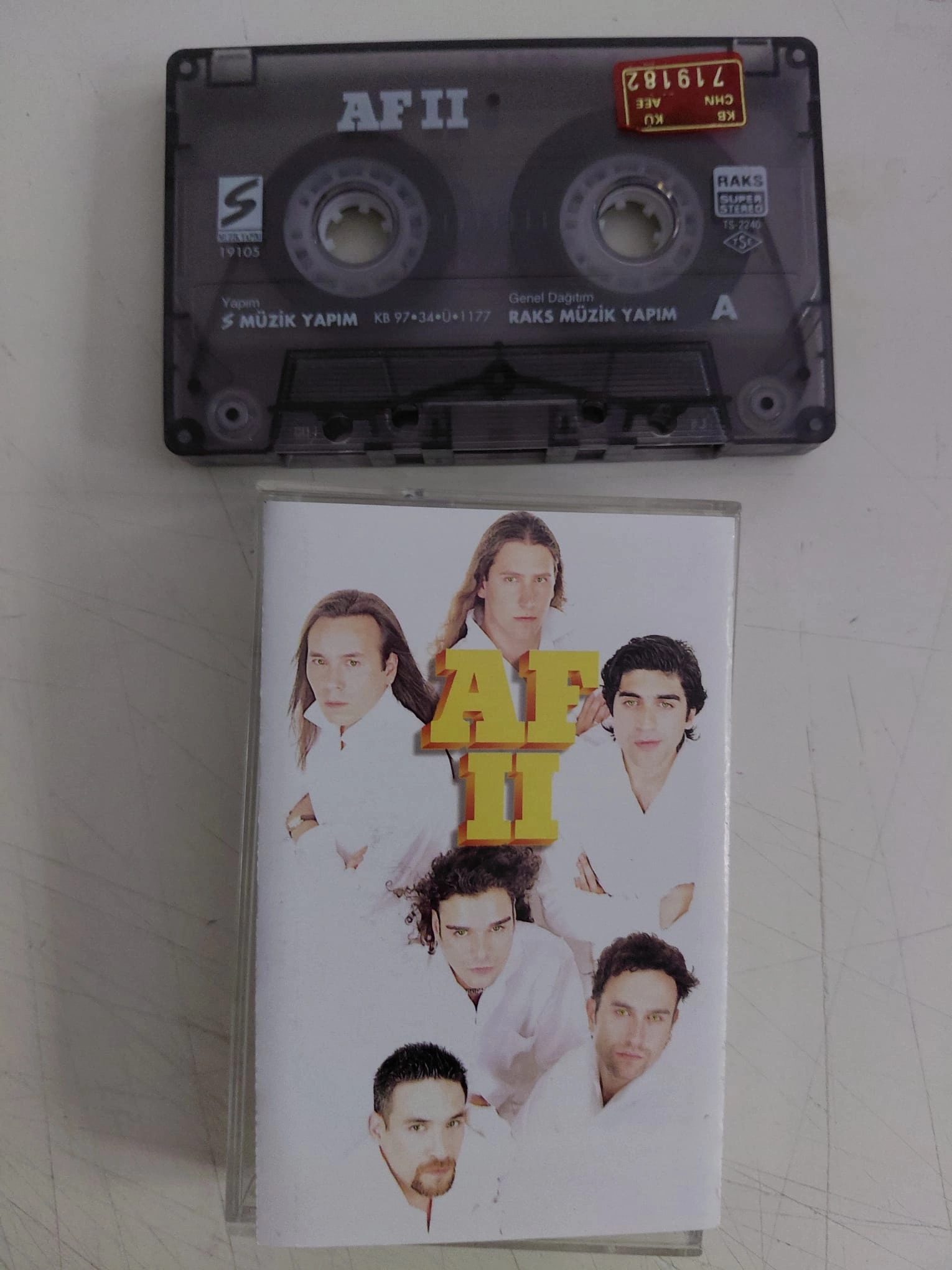 AF – AF II - 1997  Türkiye Basım Kaset-2.el