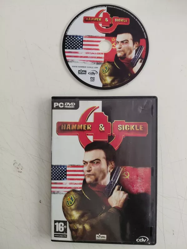 Hammer &  Sickle  - PC CD-ROM ( Oyun 16+ ) -2.el