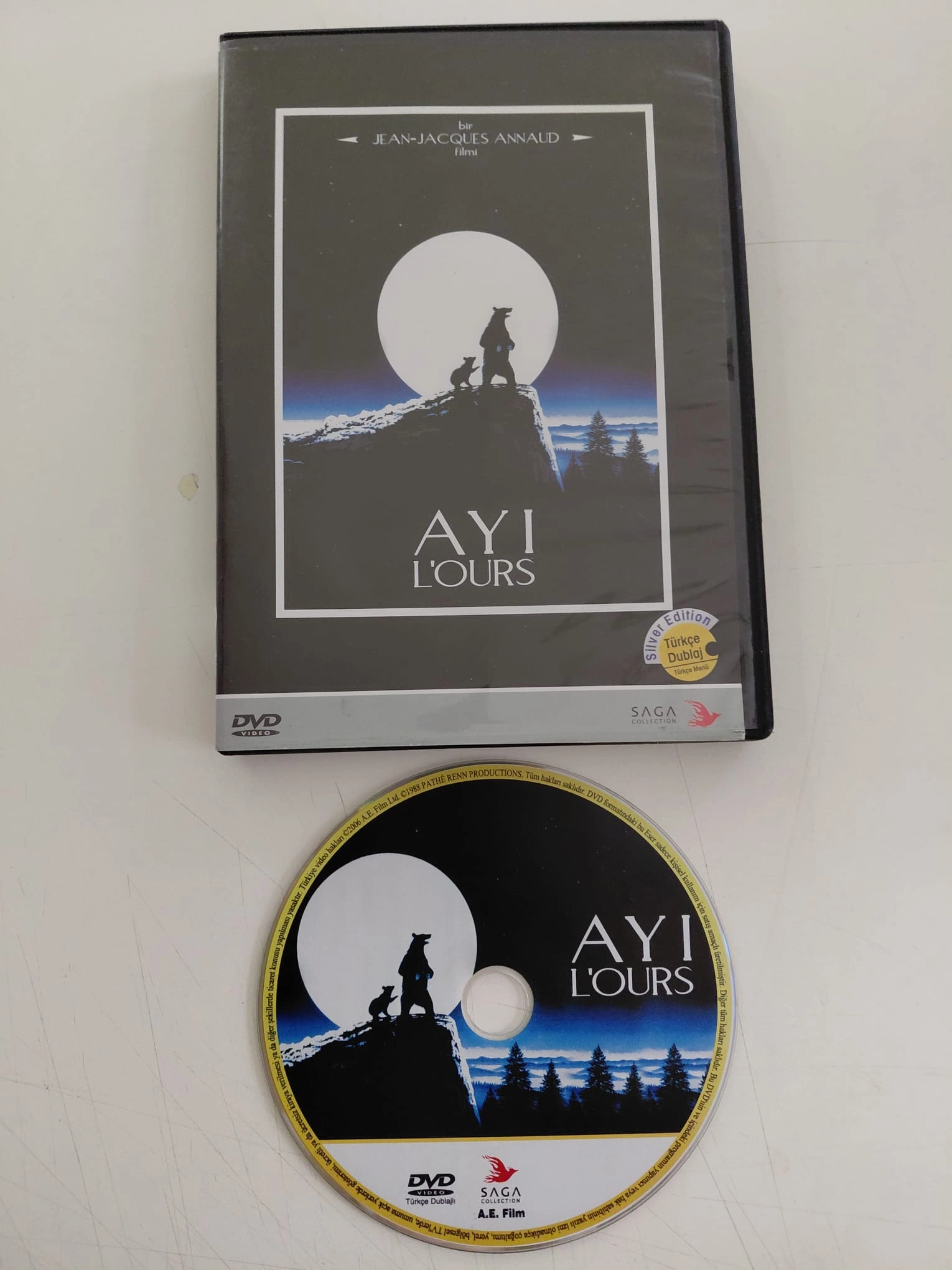 L’ours   (Ayı)  - DVD Film-2.el