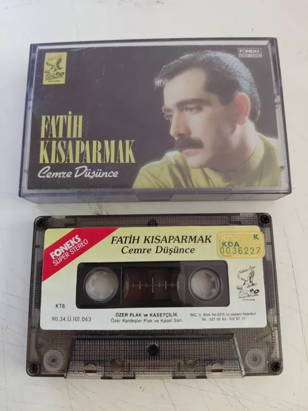 Fatih Kısaparmak – Cemre Düşünce - Türkiye Basım Kaset Albüm-2.el