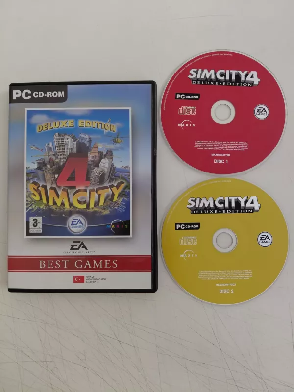 Sim City 4 / Deluxe Edition (2 Disk) - PC  DVD-ROM  ( Oyun )-2.el