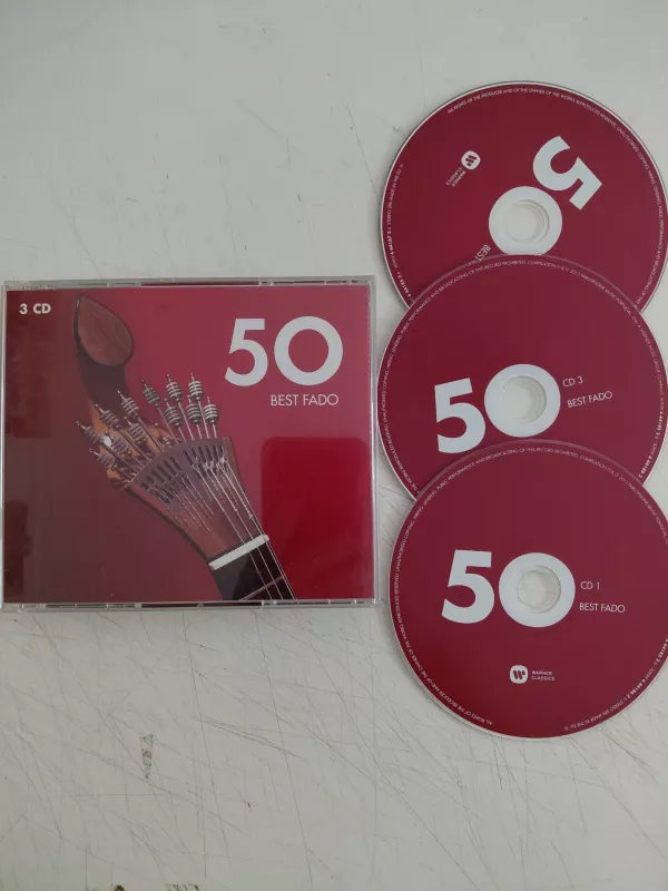 Best Fado 50 - 2013 Portekiz Basım 3xCD Box Set-2.el