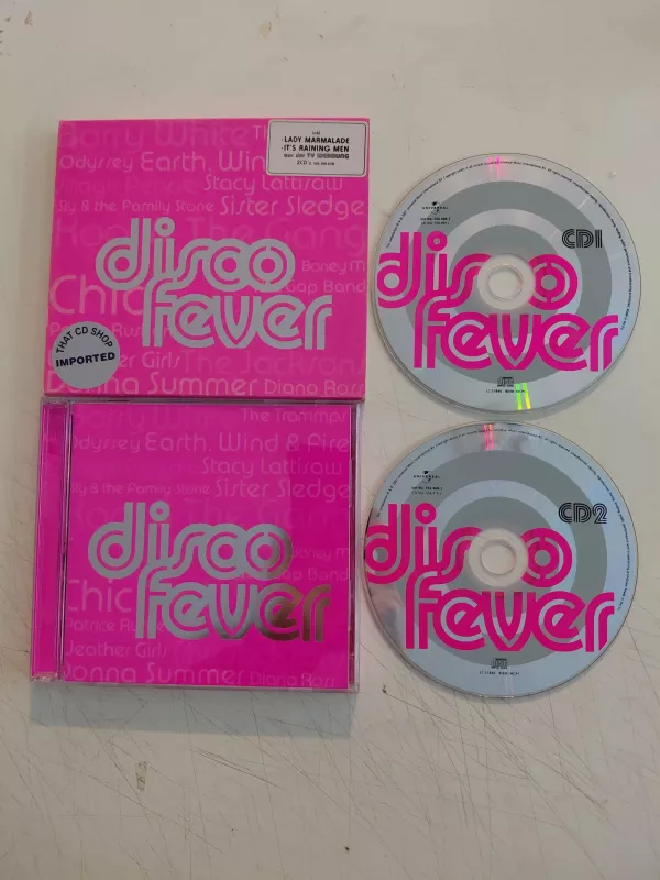 Disco Fever Volume Four - 2001 Avrupa Basım 2xCD Albüm-2.el