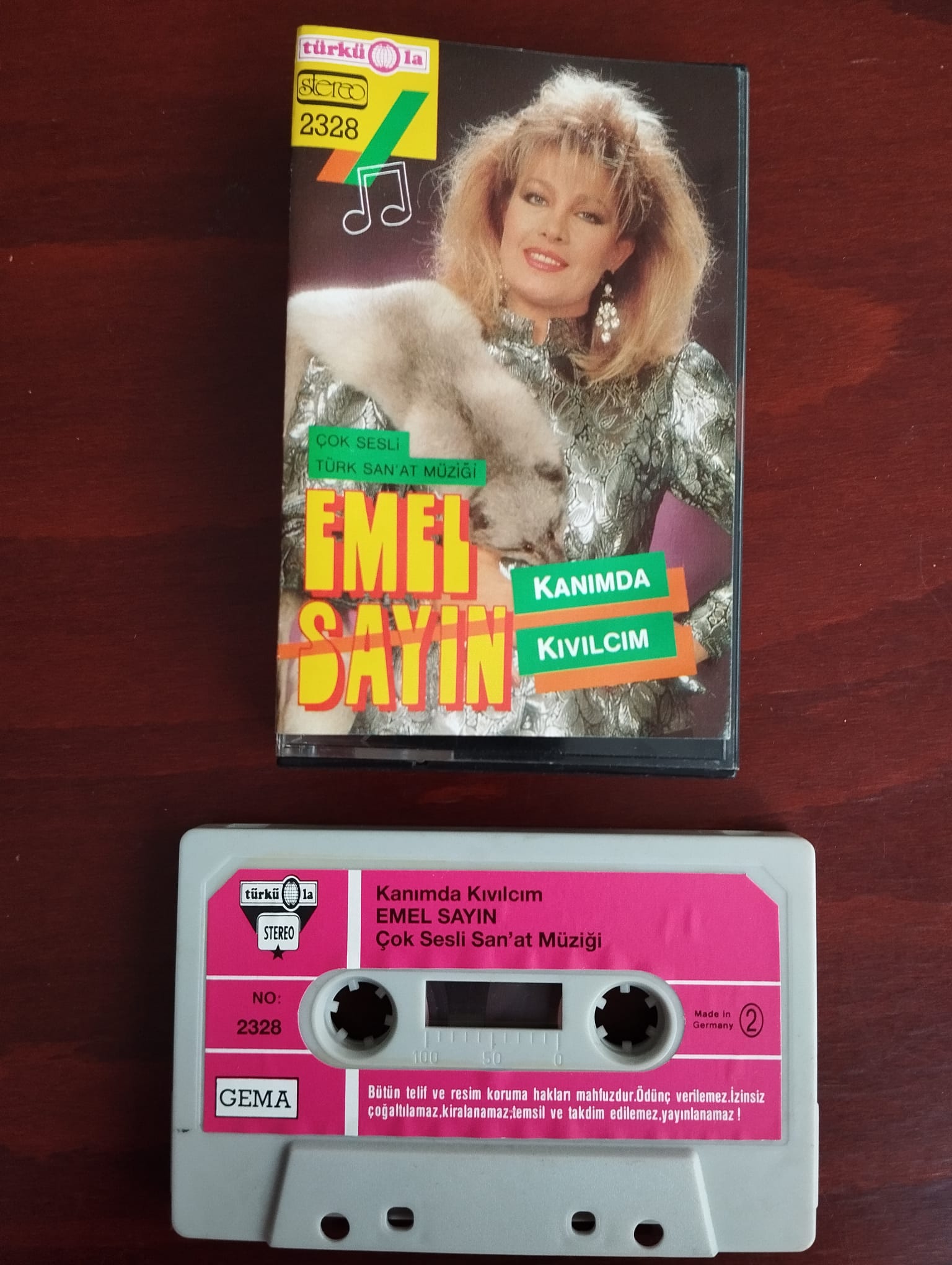 Emel Sayın – Kanımda Kıvılcım - 1988 Almanya Basım Kaset / Türküola-2.el