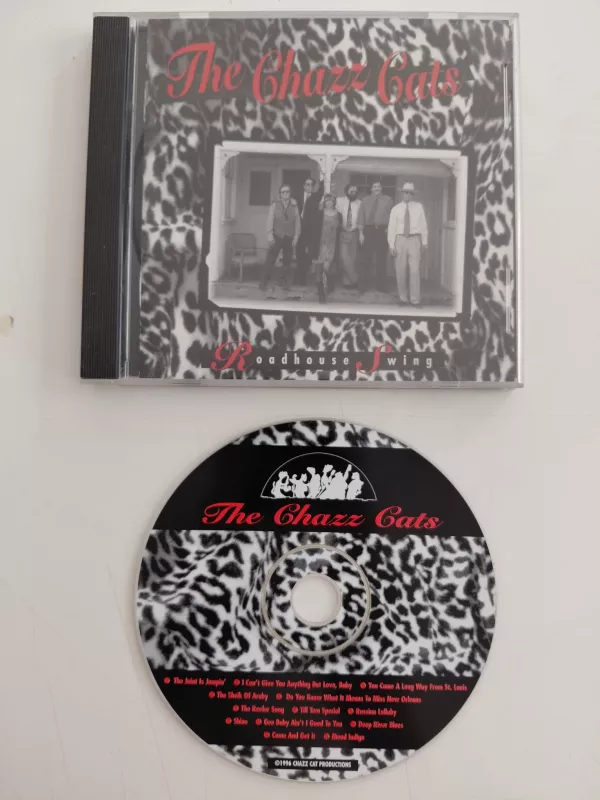 The Chazz Cats – Roadhouse Swing – 1998 USA Basım - CD Albüm-2.el
