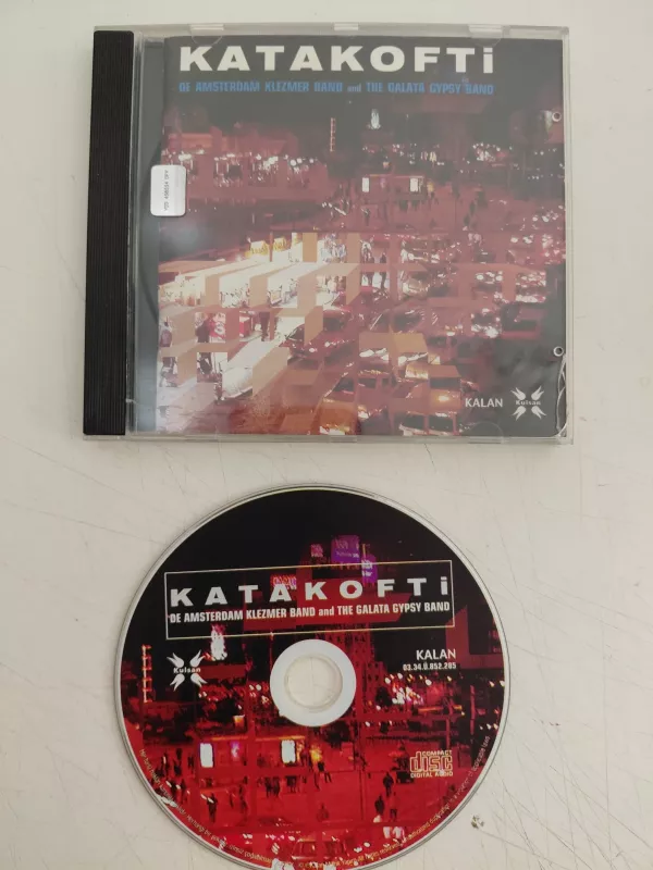 De Amsterdam Klezmer Band / The Galata Gypsy Band – Katakofti - 2003 Türkiye Basım CD Albüm-2.el