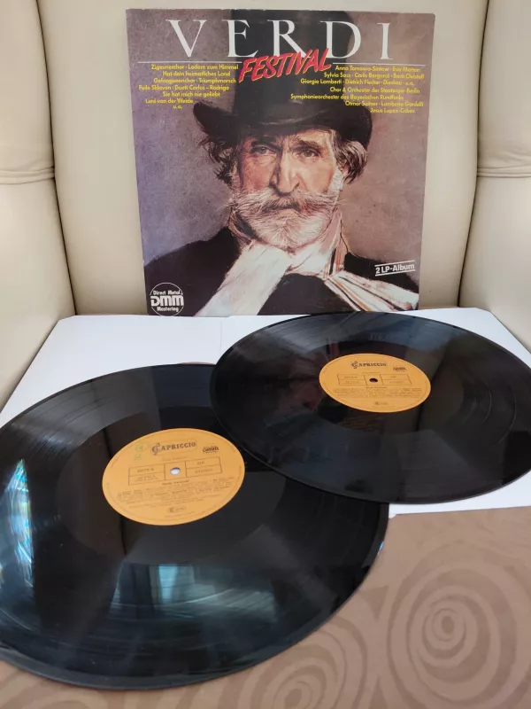 VERDI – Verdi Festival – 1985 Almanya Basım 33 lük Plak - 2xLP Albüm -2.el