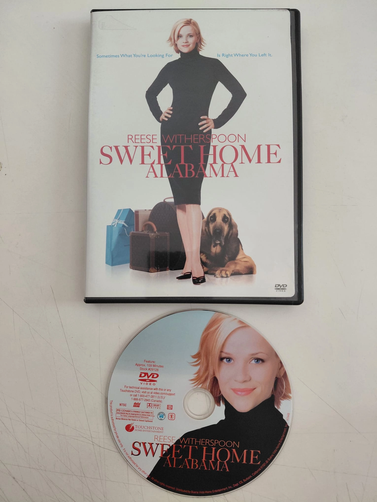 SWEET HOME ALABAMA - Reese Witherspoon - DVD Film ( 1.Bölge - Türkçe altyazı yoktur)-2.el