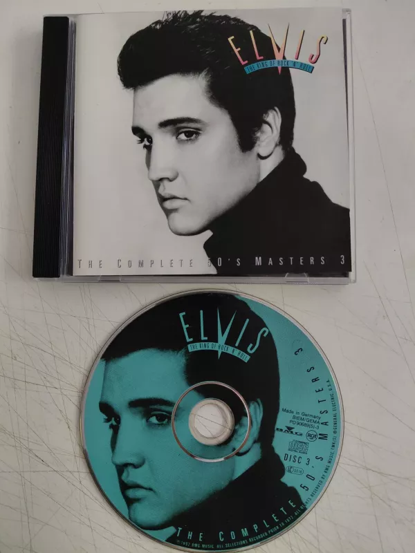Elvis – The King Of Rock’N’Roll - The Complete 50’s Masters 3 - 1992 Almanya Basım CD Albüm-2.el