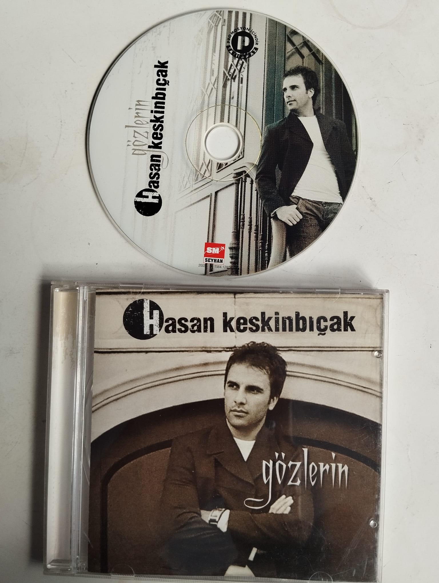 Hasan Keskinbıçak / Gözlerin – Türkiye Basım 2. El CD Albüm