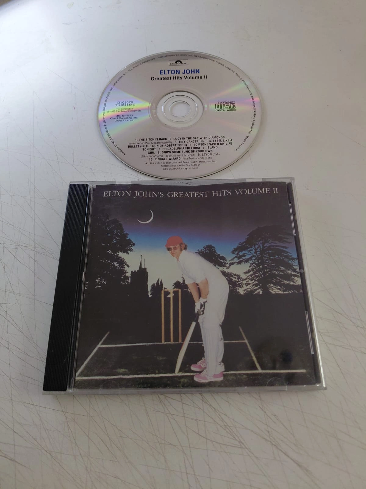 Elton John – Greatest Hits Volume II - 1992 Amerika Basım CD Albüm-2.el