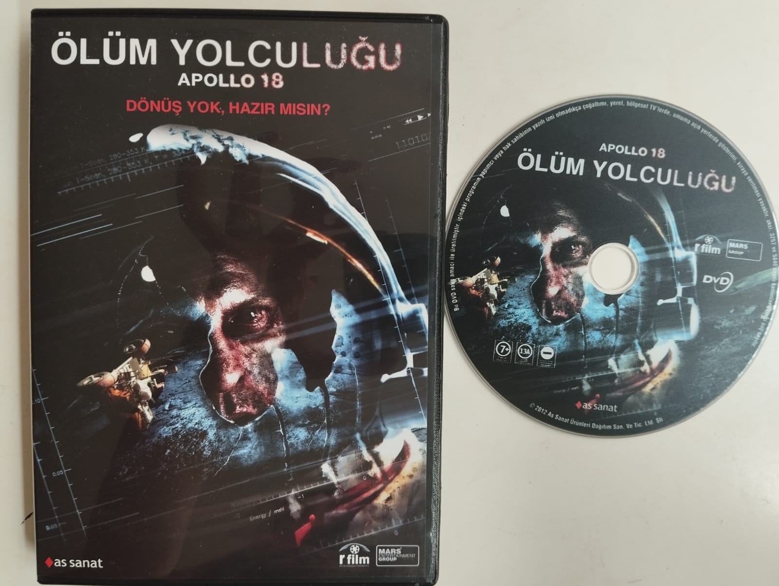 Ölüm Yolculuğu - Apollo 18 - 2. El  DVD Film - 86 Dakika
