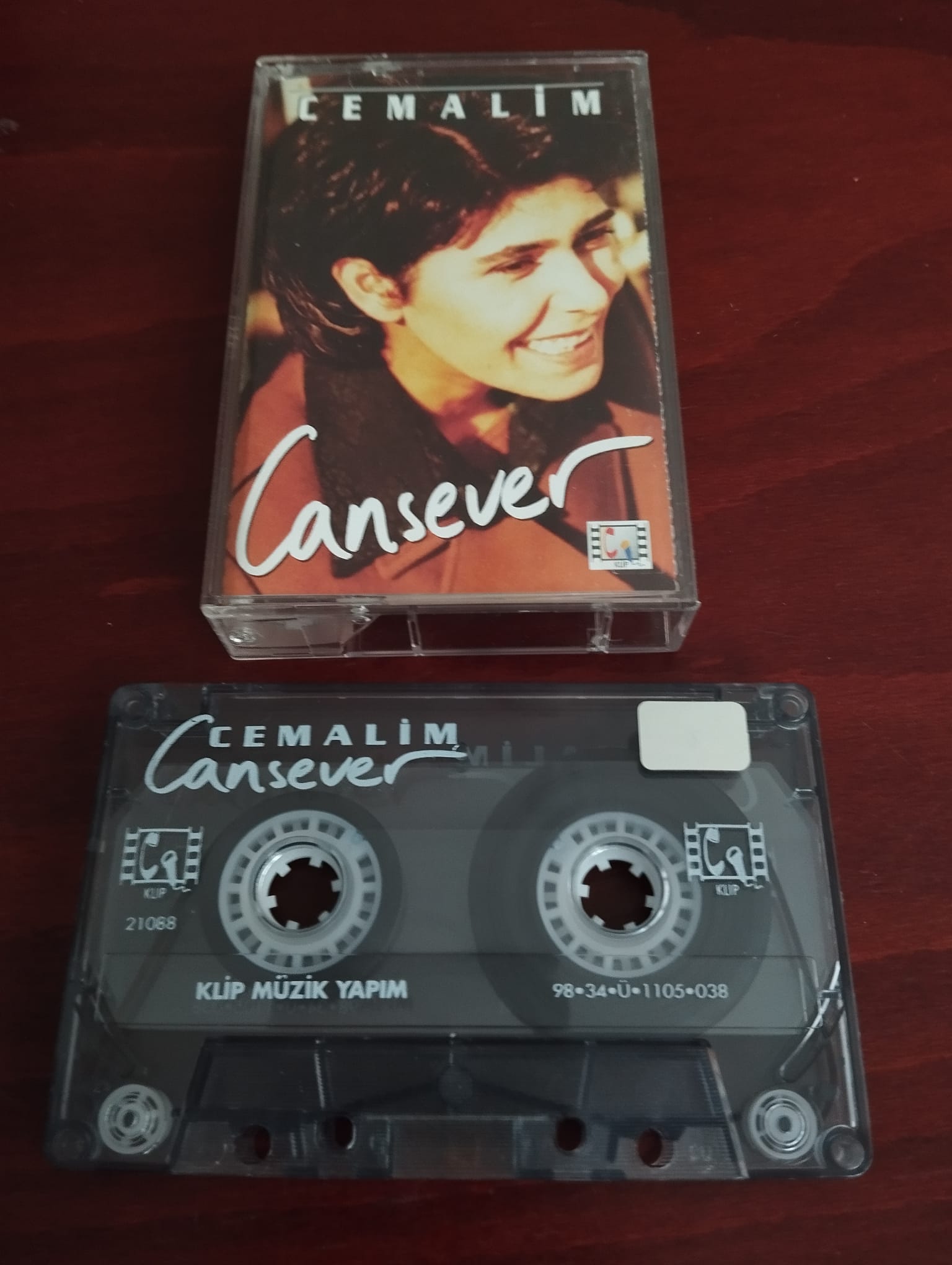 CANSEVER - CEMALİM -  1998 Türkiye Basım  Kaset Albüm-2.EL