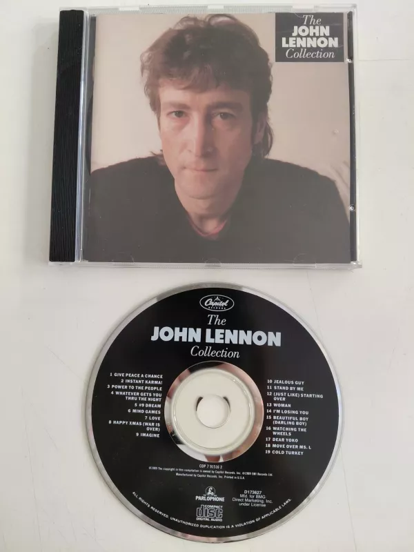 John Lennon – The John Lennon Collection - 1989 Avrupa Basım - CD Albüm-2.el