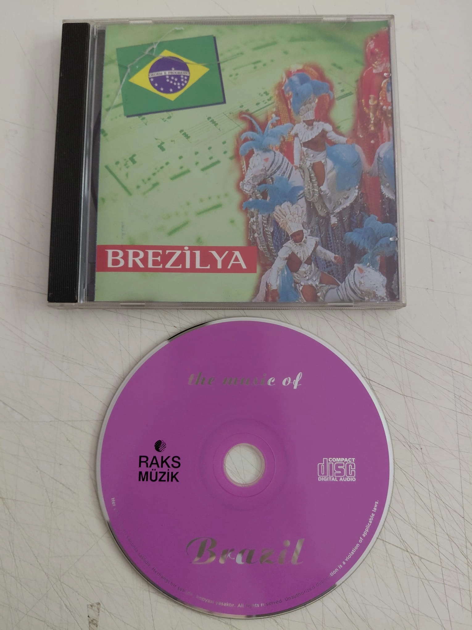 The Music Of Brazil - Türkiye Basım CD Albüm-2.el