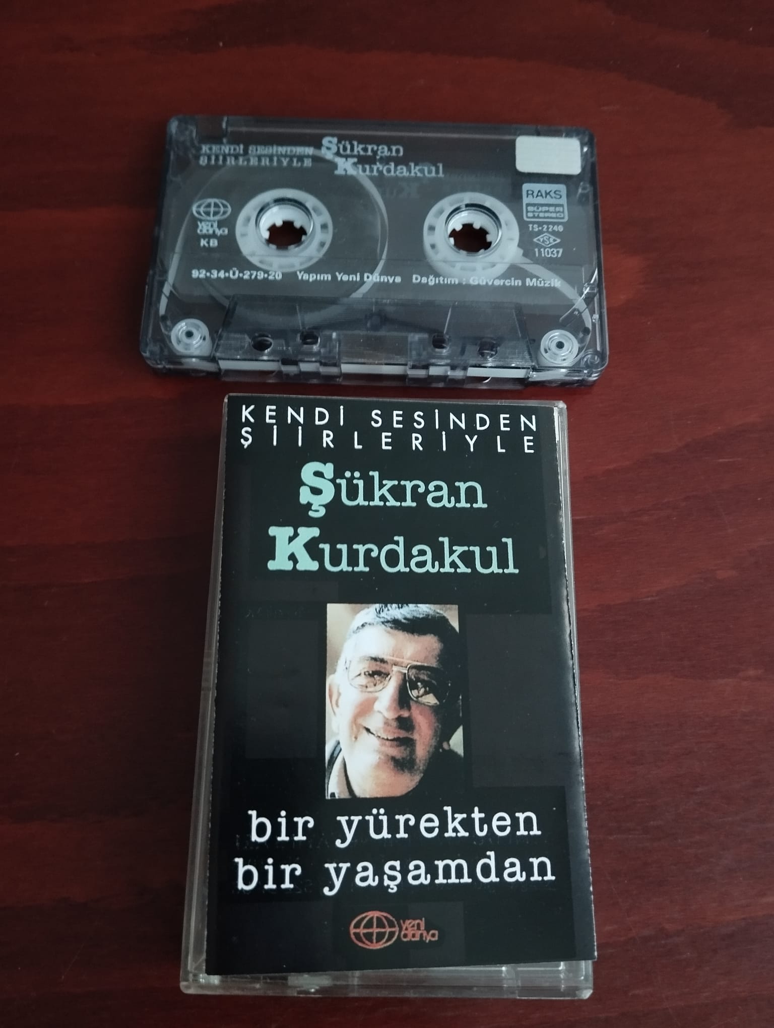 Şükran Kurdakul - bir yürekten bir yaşamdan -  1992 Türkiye Basım  Kaset Albüm -2.el