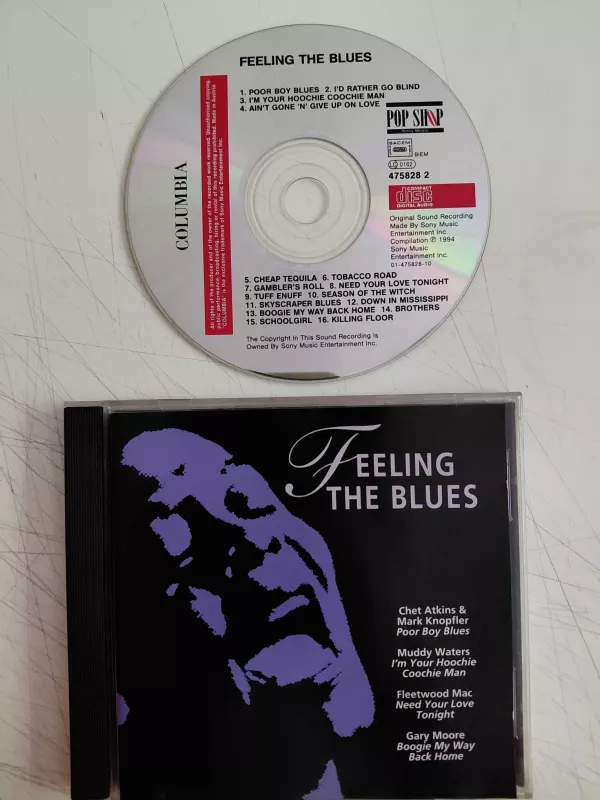 Feeling The Blues - 1994 Almanya Basım CD Albüm-2.el