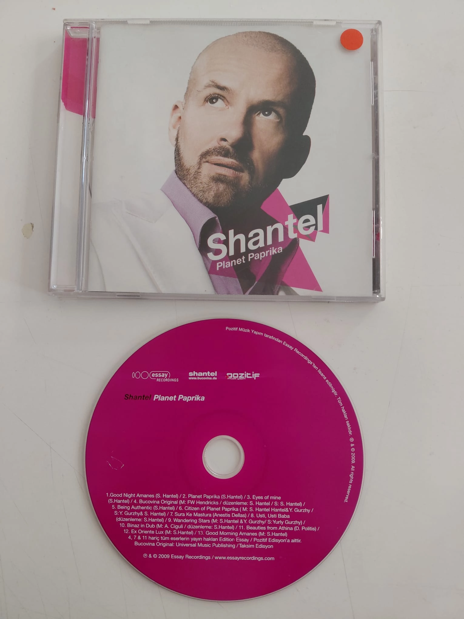 Shantel  ‎– Planet Paprika – 2006  Avrupa Basım - CD Albüm-2.el