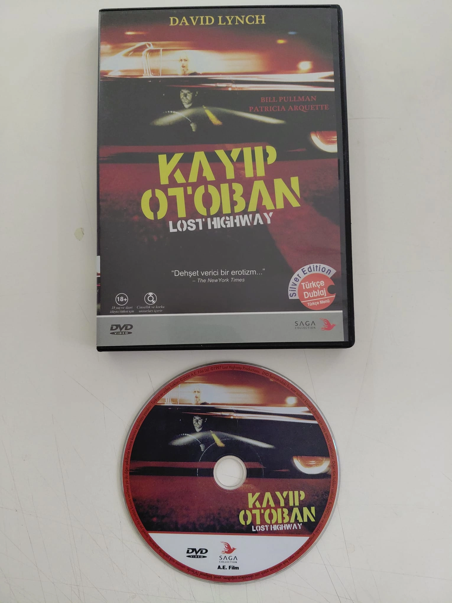 Kayıp Otoban / Lost Highway - Bir David Lynch Filmi - DVD Film-2.el