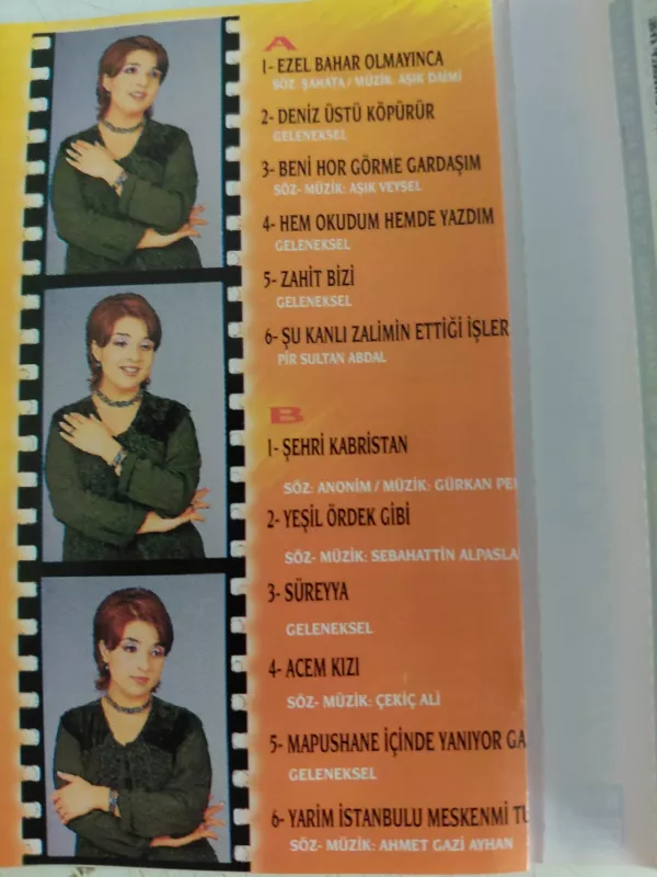 Adile  – Selam Olsun Türkülere  - 1998  Türkiye Basım Kaset-2.el
