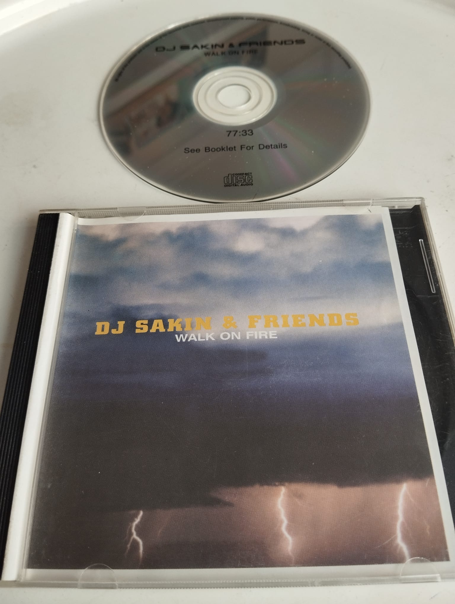 DJ Sakin & Friends – Walk On Fire – Avrupa Basım 2. El CD Albüm