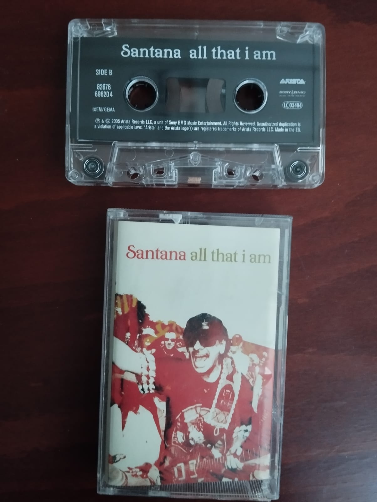 Santana – All That I Am - 2005 Avrupa Basım 2. El Kaset Albüm