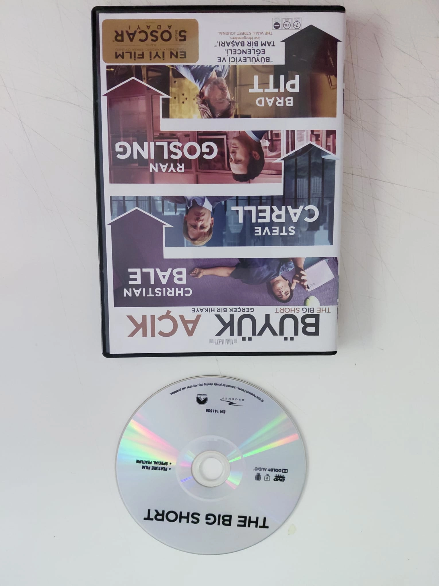 Büyük Açık (The Big Short) -  Christian Bale -  DVD Film-2.el