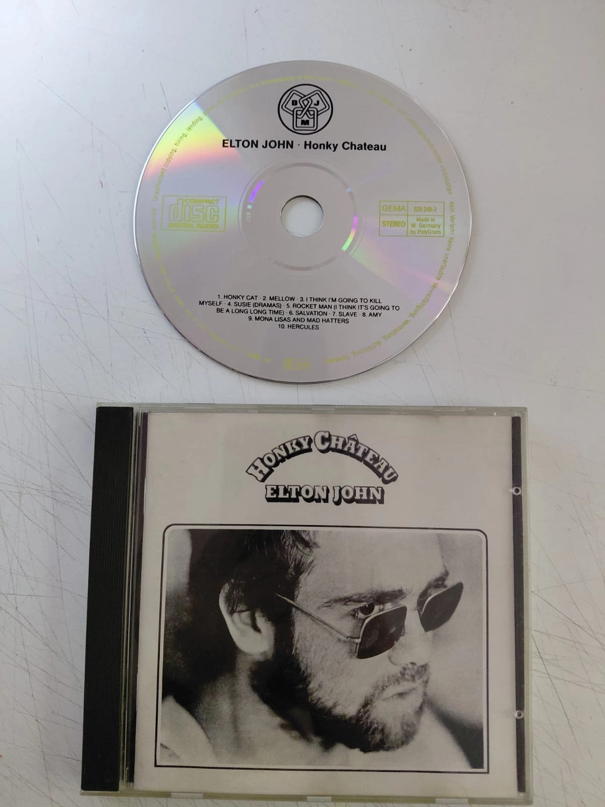 Elton John – Honky Chateau - Almanya Basım CD Albüm-2.el