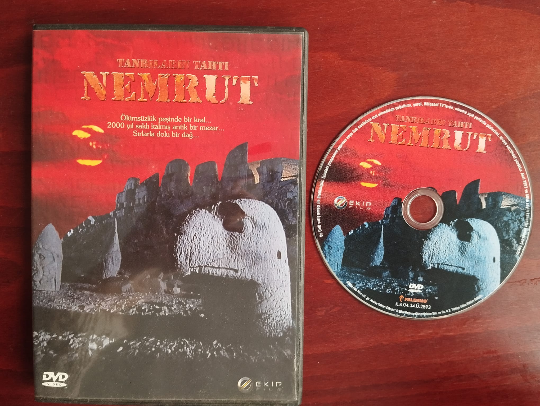 NEMRUT / Tanrıların Tahtı - Tolga Örnek Belgesel Film  -  DVD -2.el