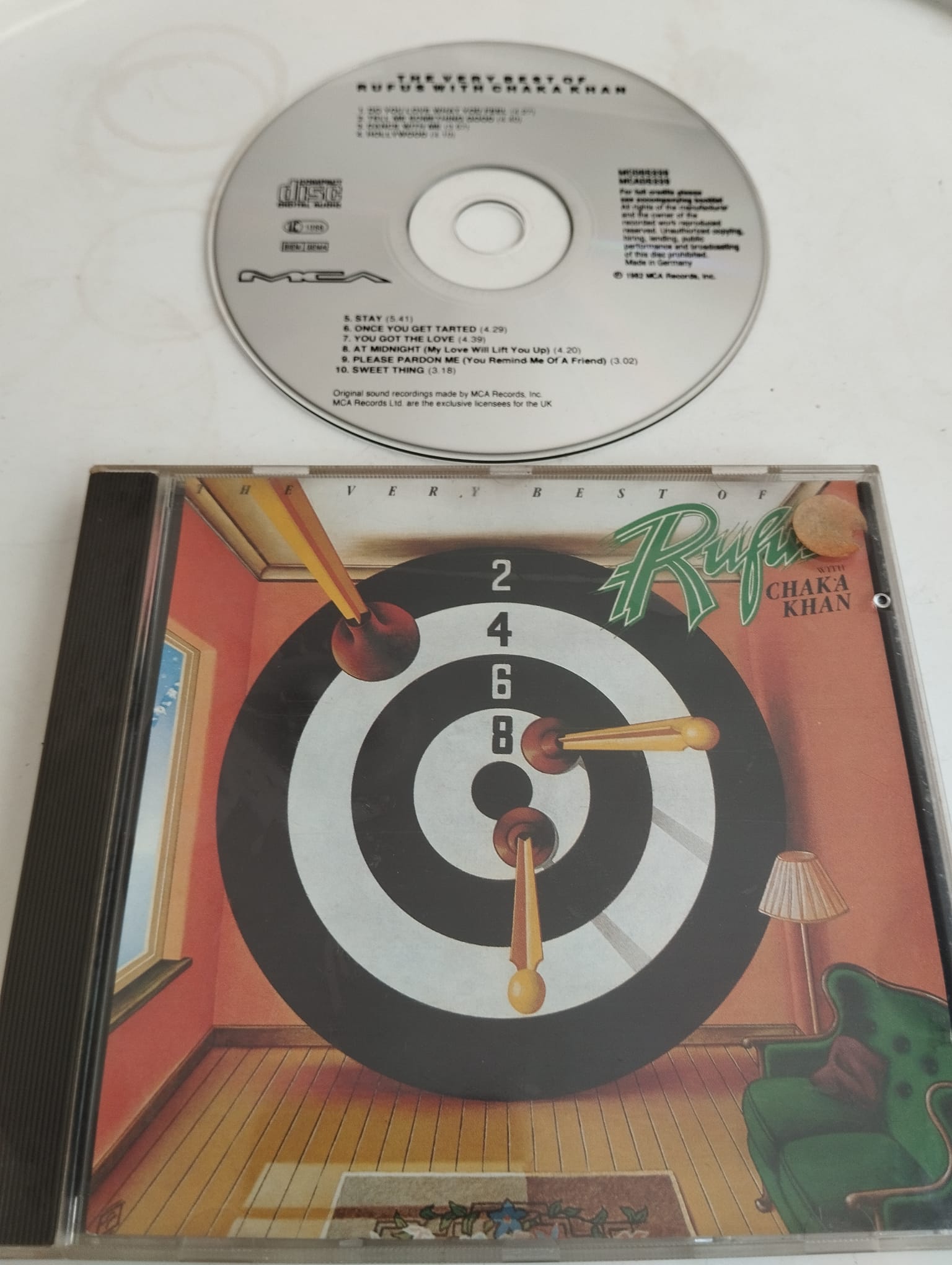 The Very Best Of Rufus With Chaka Khan - 1992 Almanya Basım 2. El CD Albüm