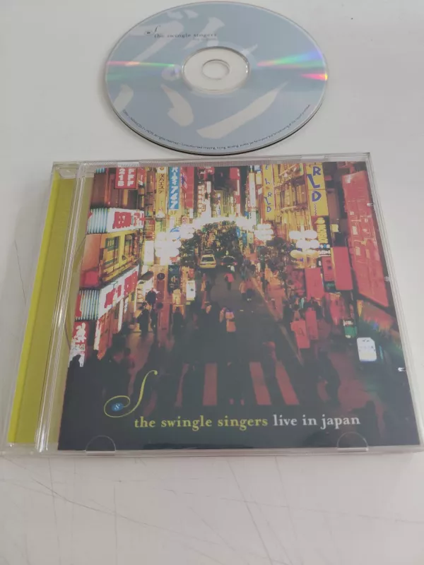 The Swingle Singers – Live In Japan  - CD Albüm-2.el