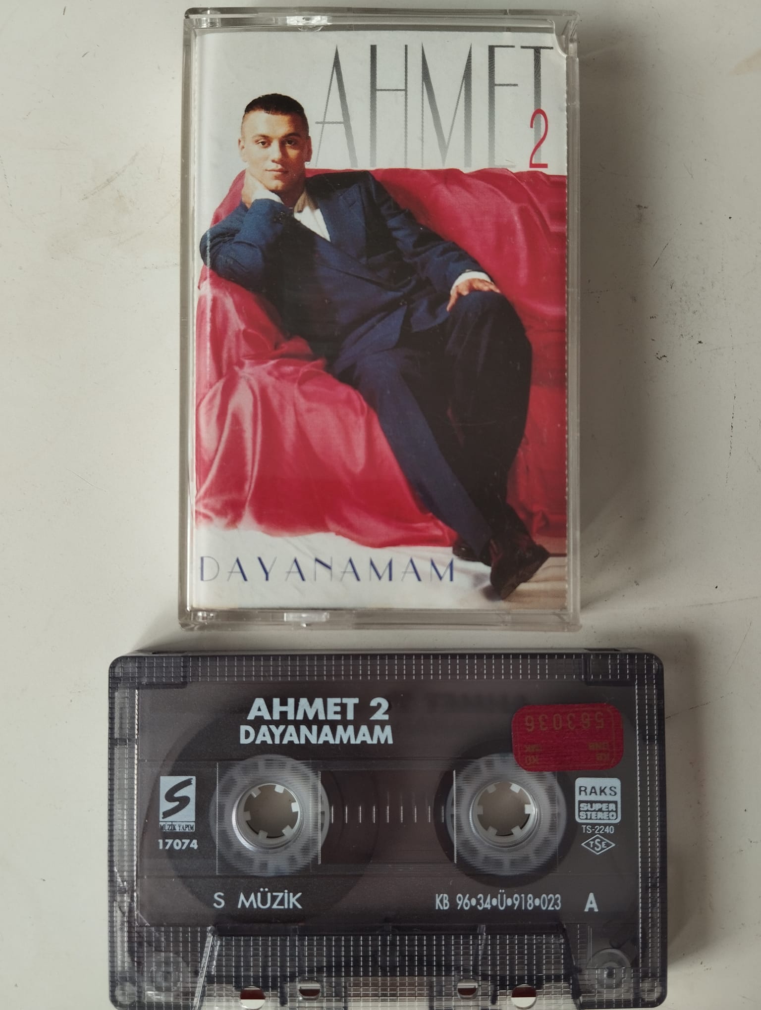Ahmet  ‎– Ahmet 2 - Dayanamam  - 1996  Türkiye Basım 2. El Kaset Albüm