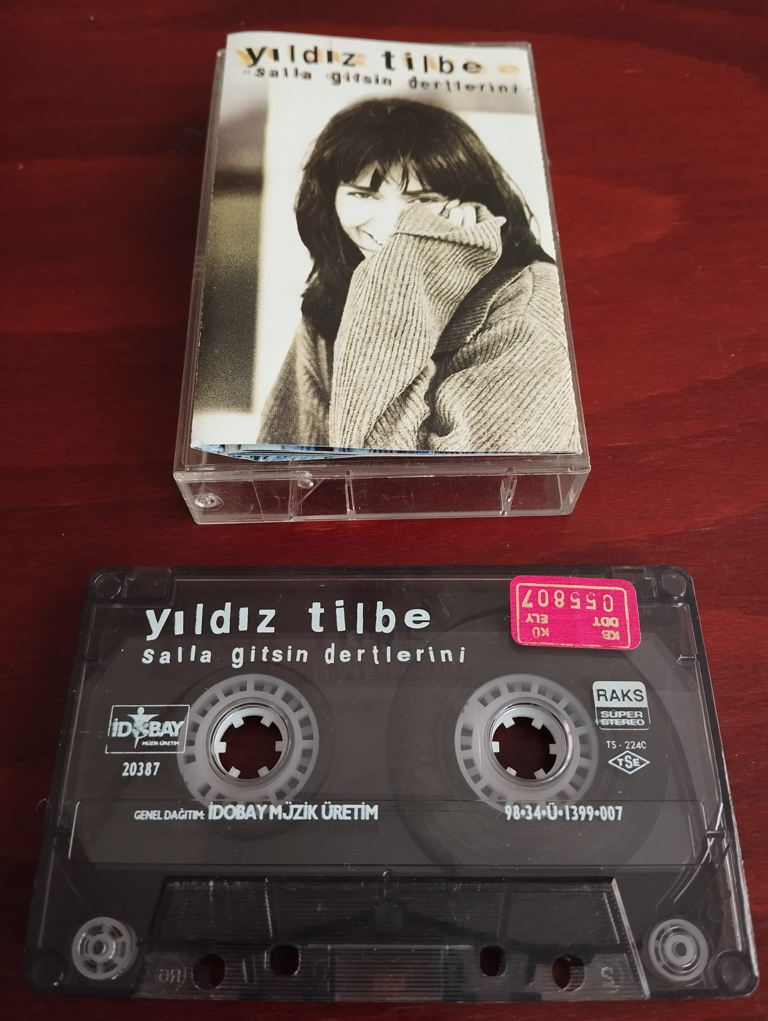 Yıldız Tilbe – Salla Gitsin Dertlerini - 1998 Türkiye Basım Kaset Albüm-2.el