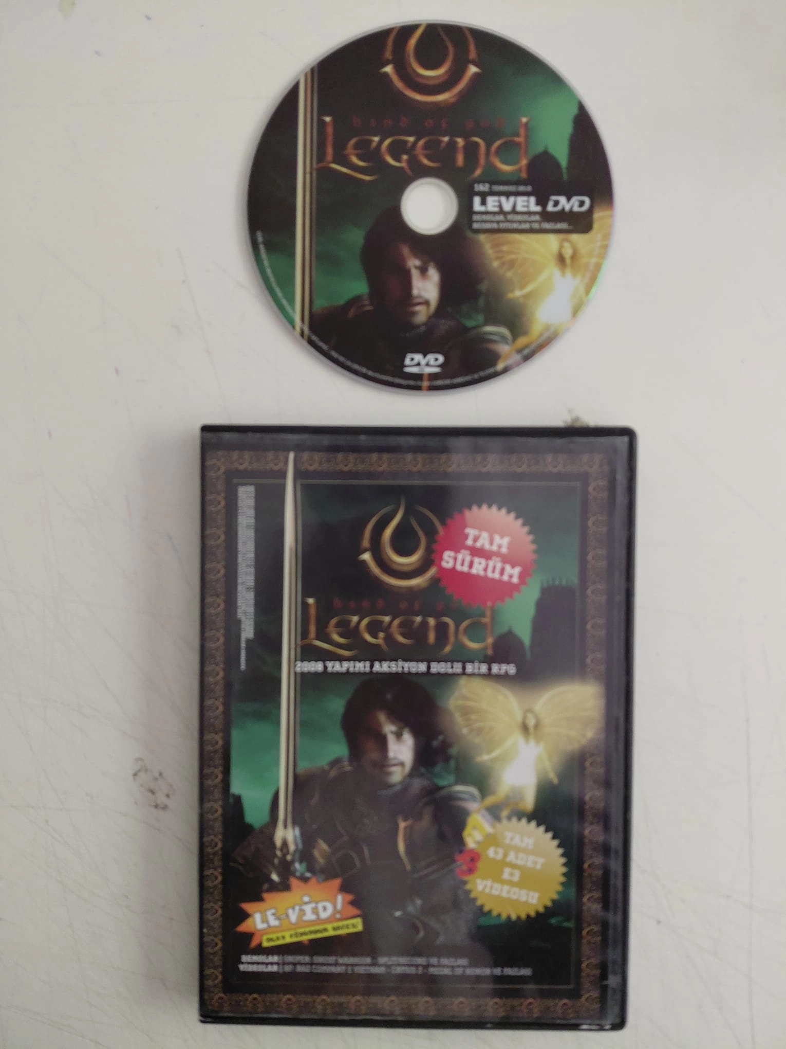 Legend: Hand Of God - Level  -  DVD Film -2.el