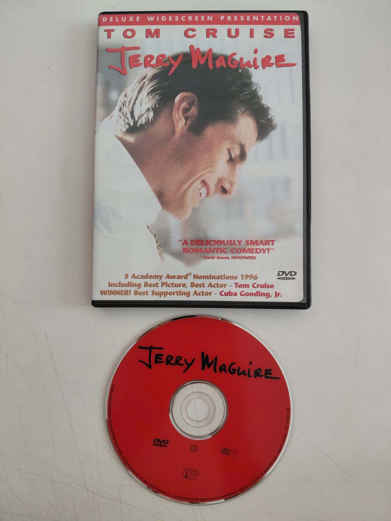 Jerry Maguire - Tom Cruise - DVD Film ( 1.Bölge - Türkçe altyazı yoktur)-2.el