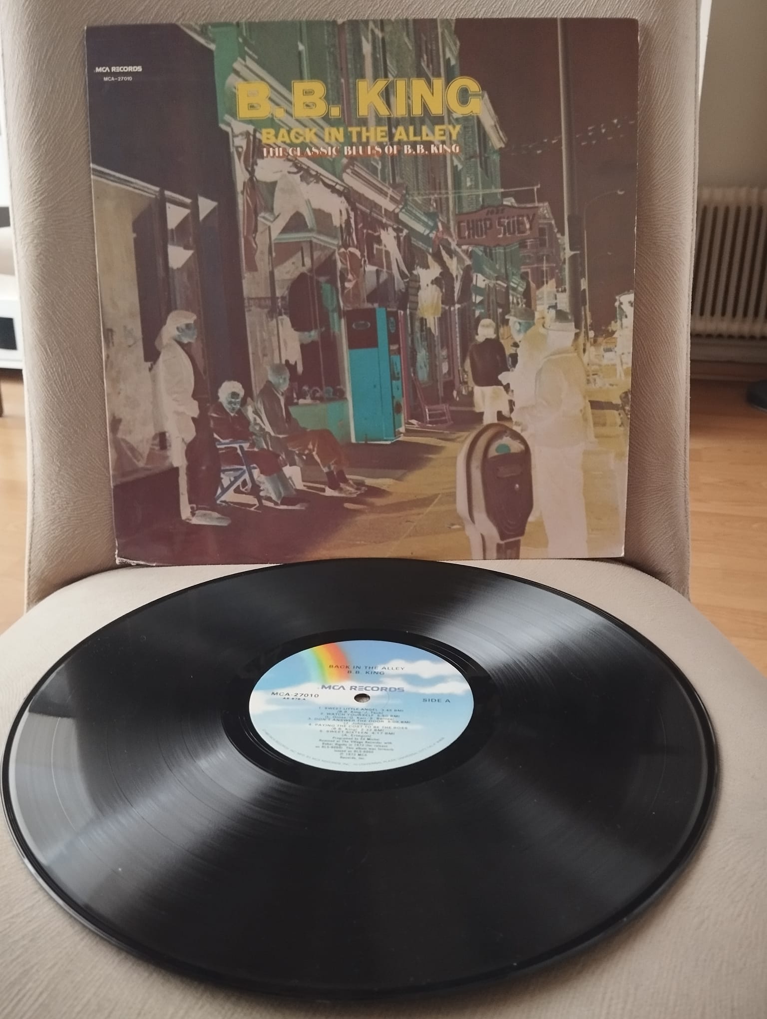 B.B. King ‎–  Back In The Alley  - 1980 USA  Basım LP Plak -2.el