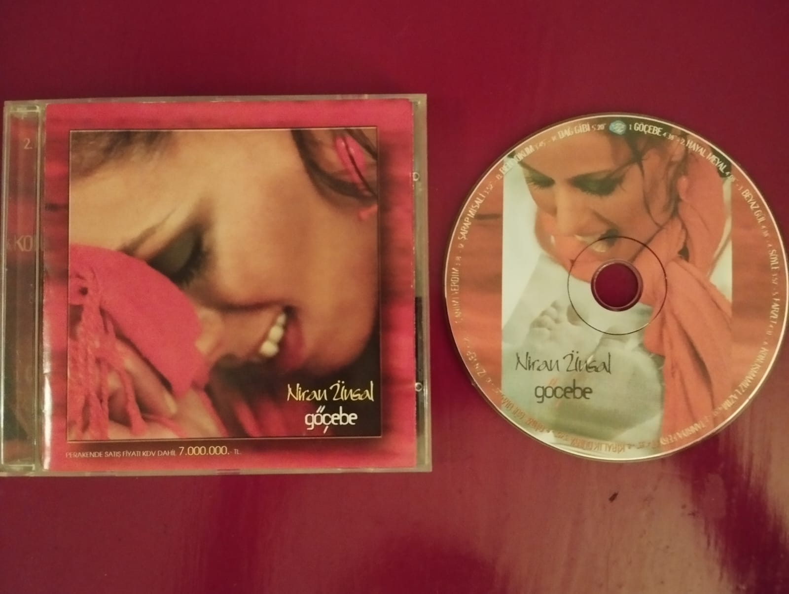 Niran Ünsal – Göçebe - 2004 Türkiye Basım CD Albüm 2.el
