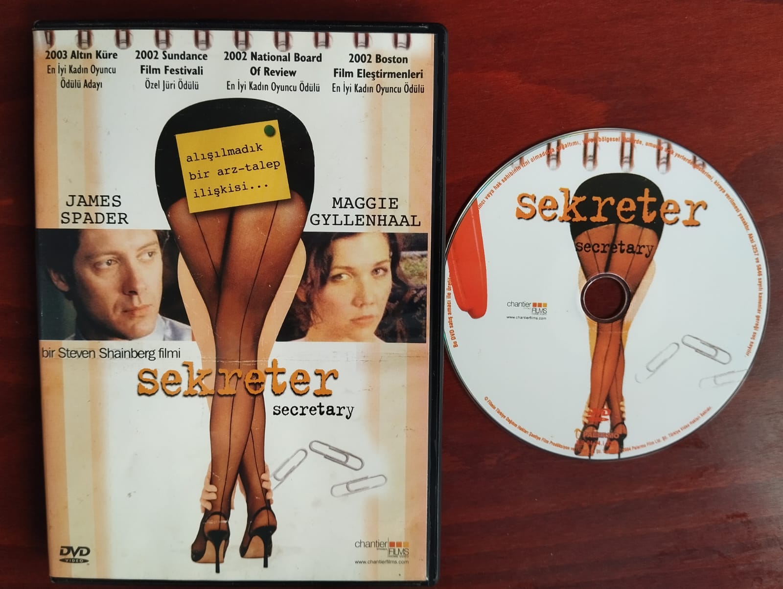 SEKRETER - Bir Steven Shainberg filmi  -  DVD Film -2.El