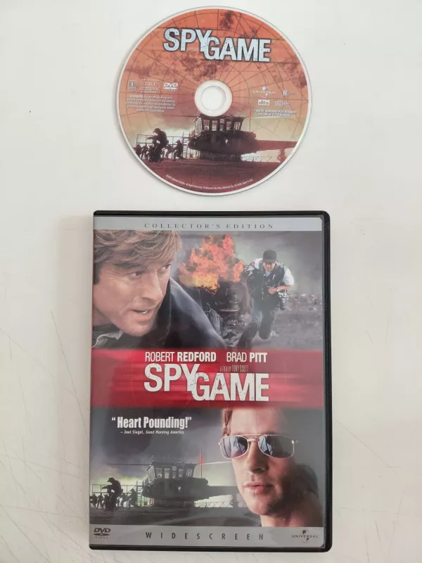 SKY GAME - Robert Redford/ Brad Pitt  - DVD Film ( 1.Bölge - Türkçe altyazı yoktur)-2.el